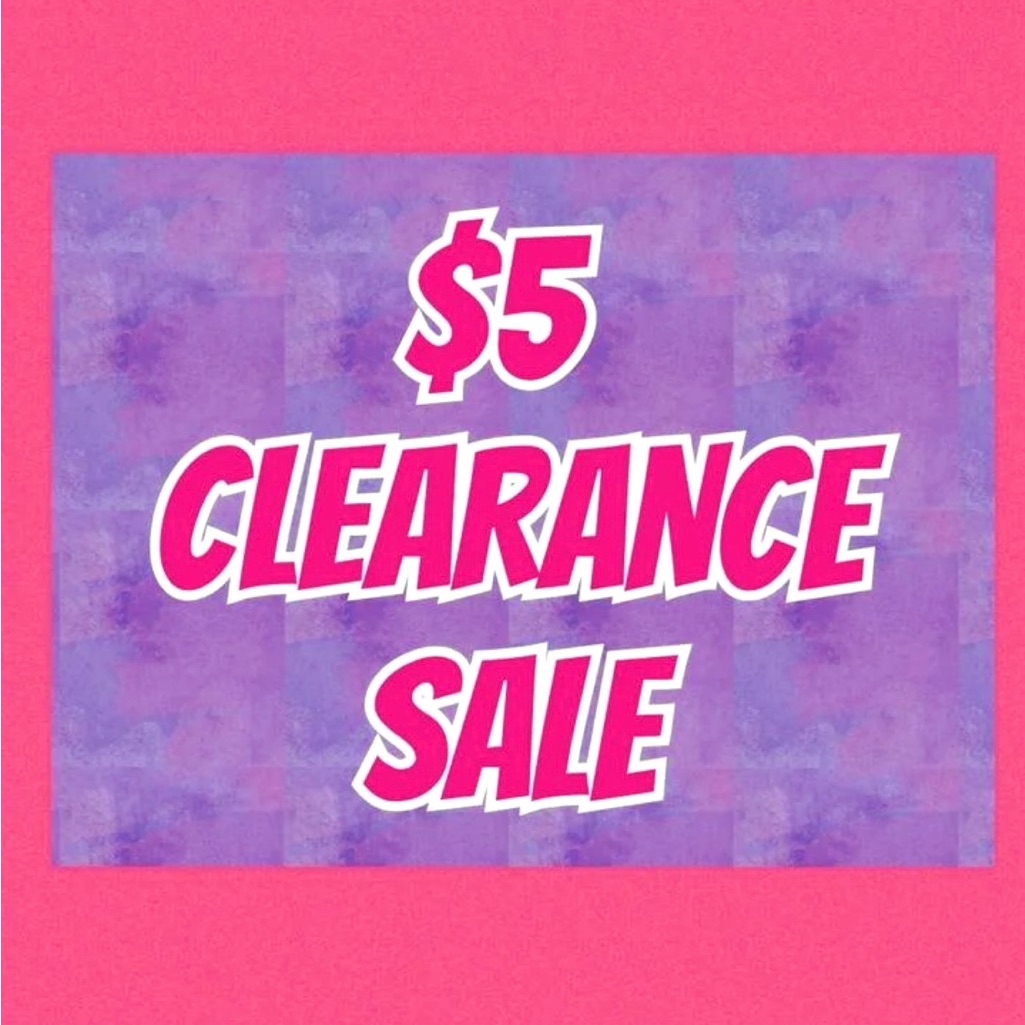 5 Clearance Sale